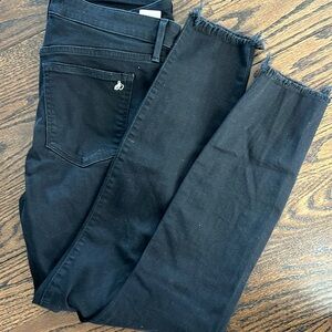 Sam Edelman “The Stiletto” high rise skinny ankle black jeans